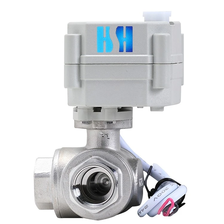 3S20Bmotorized 3 way ball valve (4)